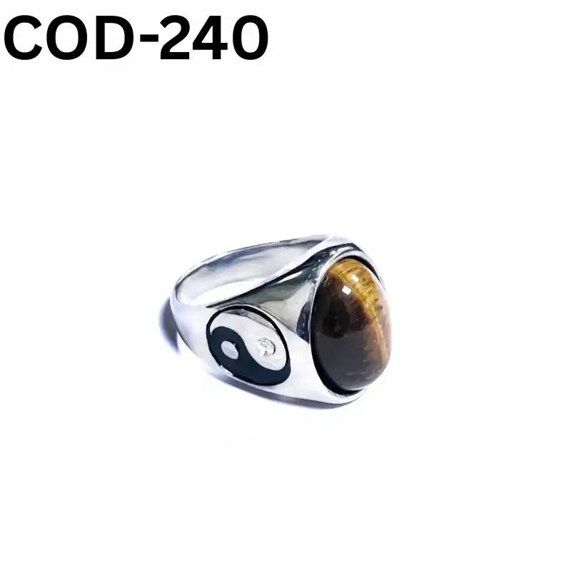 Vip অরজিনাল টাইগার পাথর হাতের আংটি-240